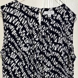 Calvin Klein Women's Sleeveless Blouse
